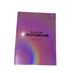 BLACKPINK Photobook Limited Edition 2019 Glitter Pink